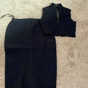 Hot Miami styles skirt and top. Dress. Size medium.